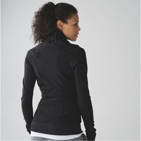 Lululemon Bhakti Zip Up Jacket Black Size 6 - Picture 2 of 11
